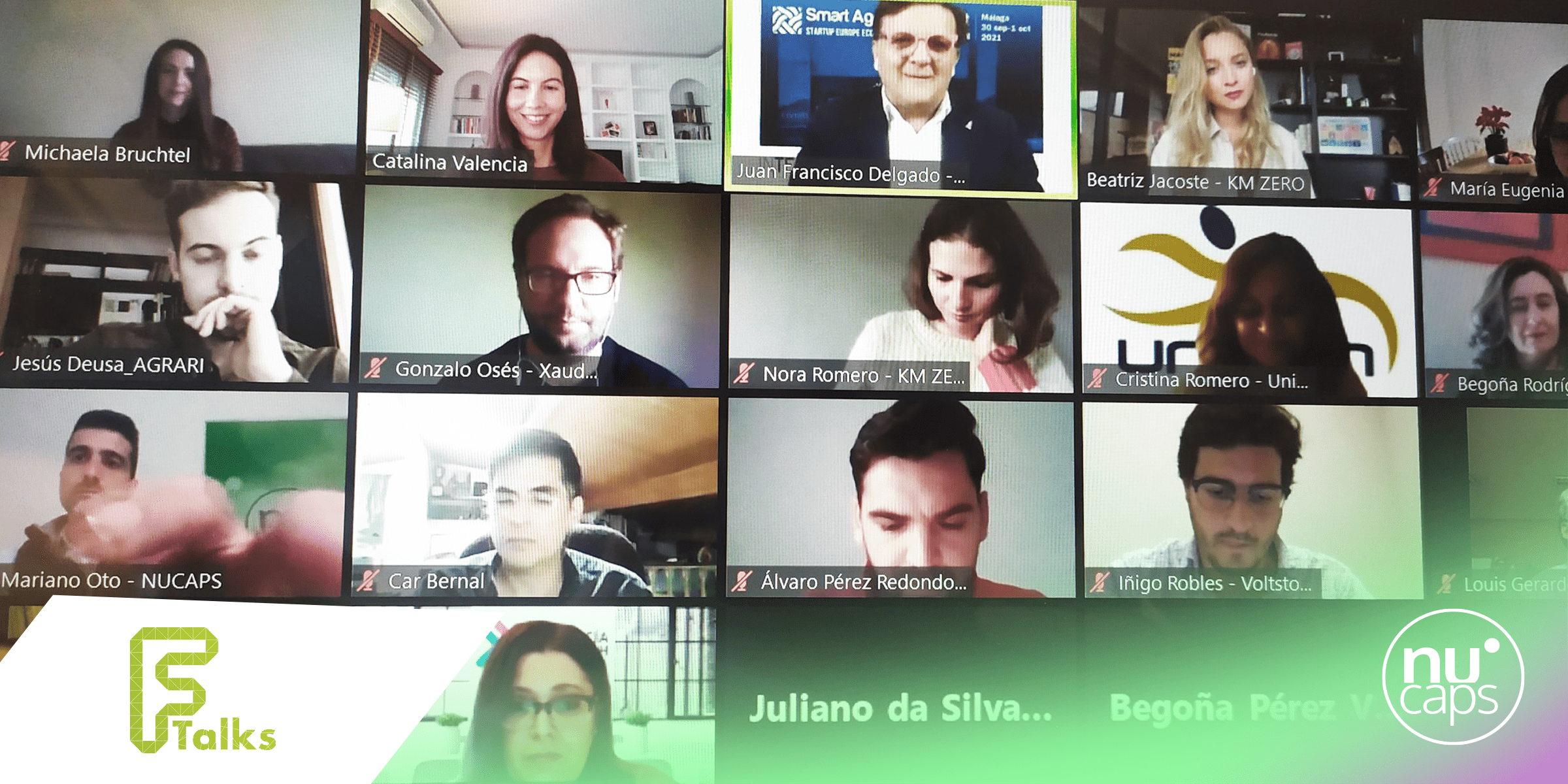 Image of Nucaps is recognized by KM ZERO in the FTalks ‘Food for food’ edition.