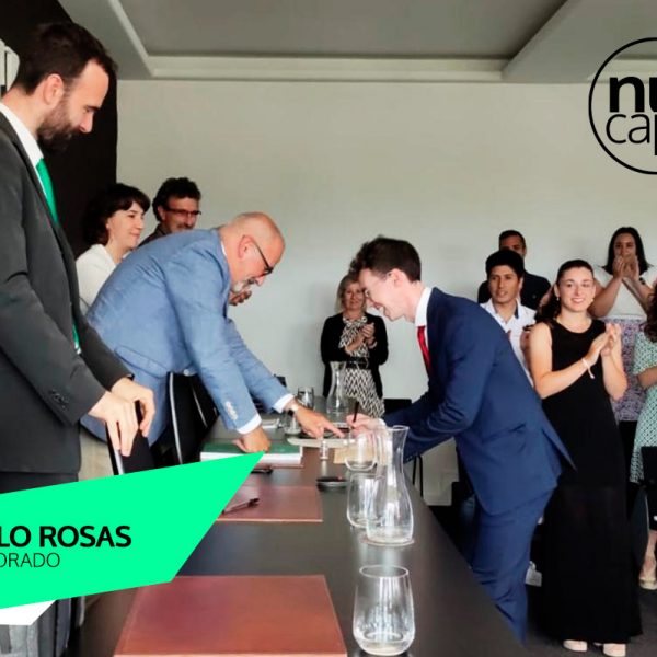 Imagen de la noticia Our employee Pablo Rosas is already a Doctor