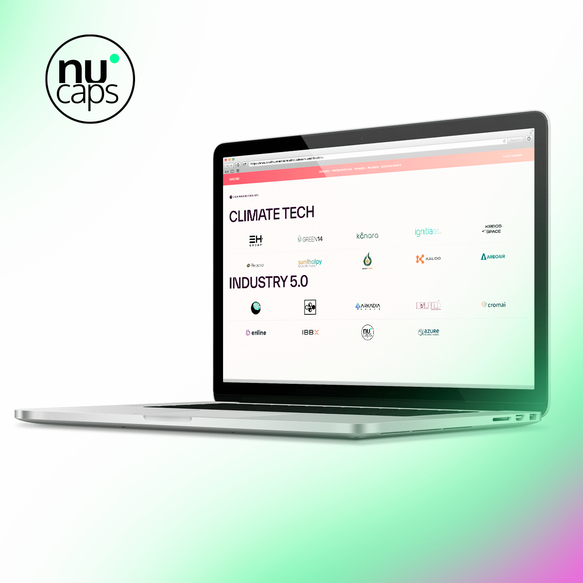 Image of southThe Navarrese startup Nucaps, among the 100 finalists of South Summit Madrid 2024