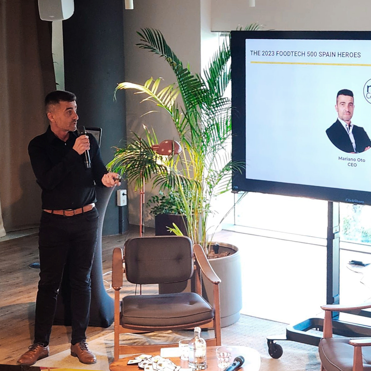 Image of NUCAPS presents its project at a new FORWARD FOODING meeting held in Barcelona