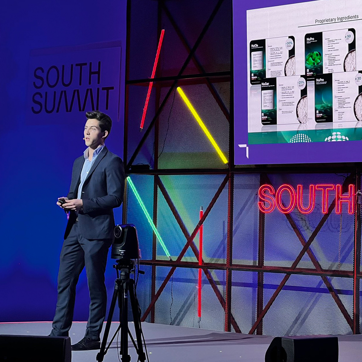 Image of Eduardo Cerezo represents NUCAPS at SouthSummit 2024