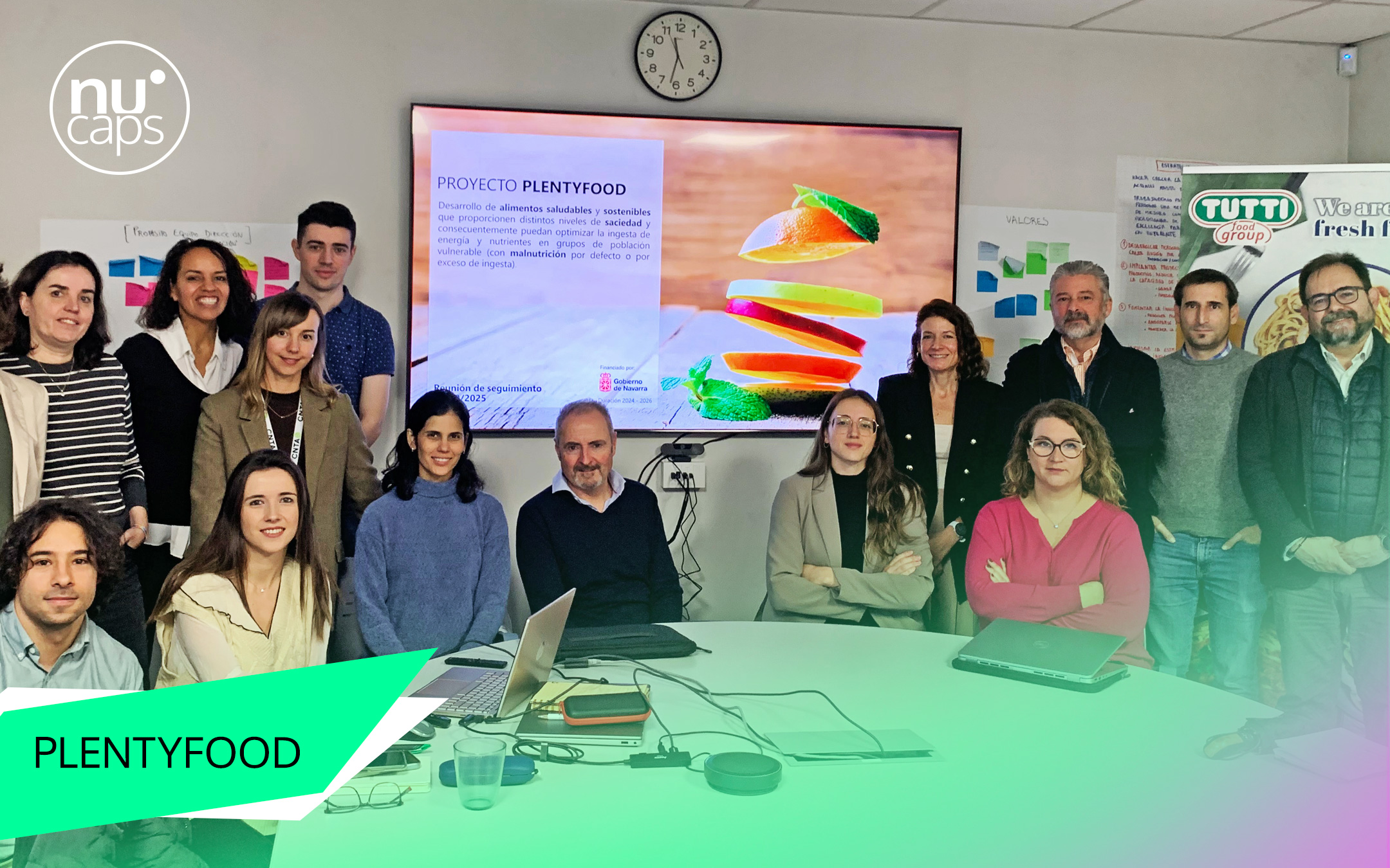 Image of Plentyfood project consortium meeting for the annual review