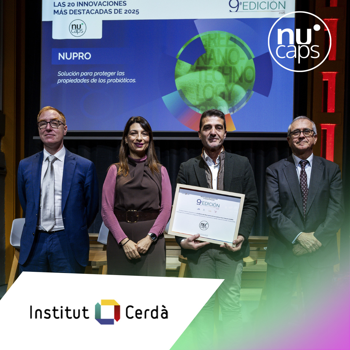 Image of NUCAPS Recognized Among the 20 Most Outstanding Innovations in Mass Consumption in 2025