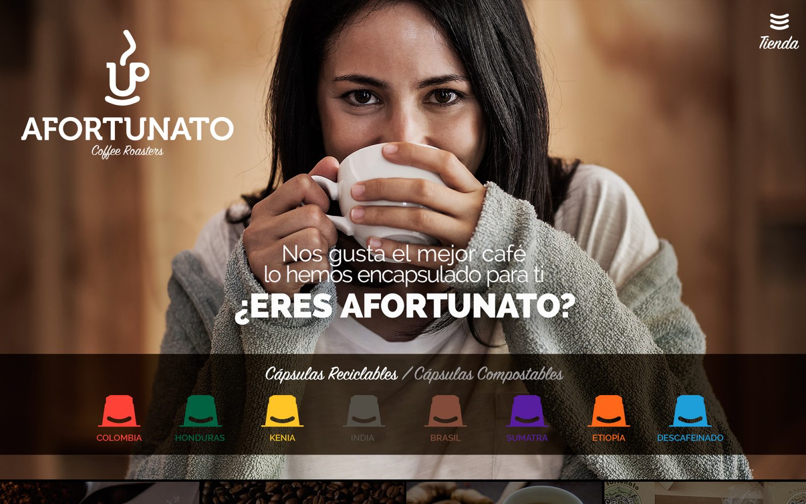 Marca y tienda online de Afortunato
