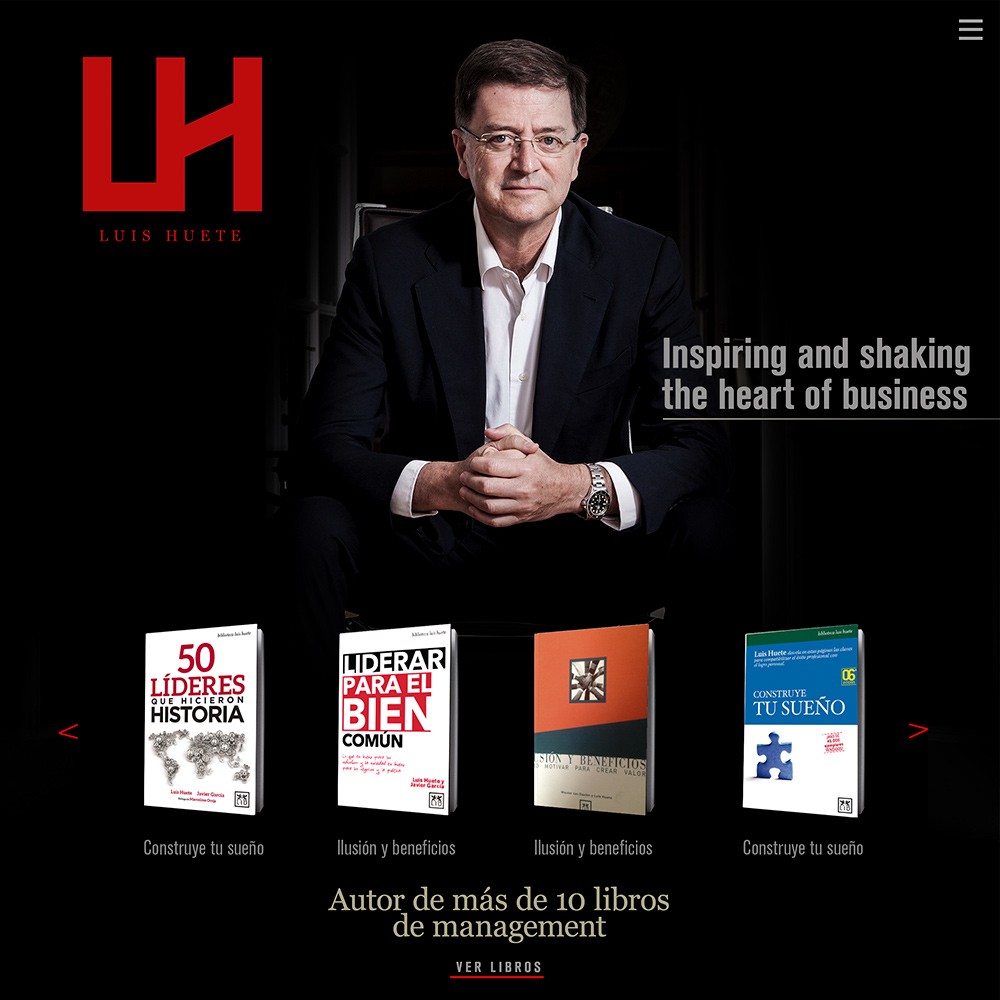 Marca y web de Luis Huete