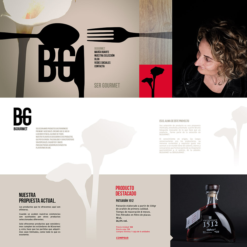 Marca y tienda online para BGourmet