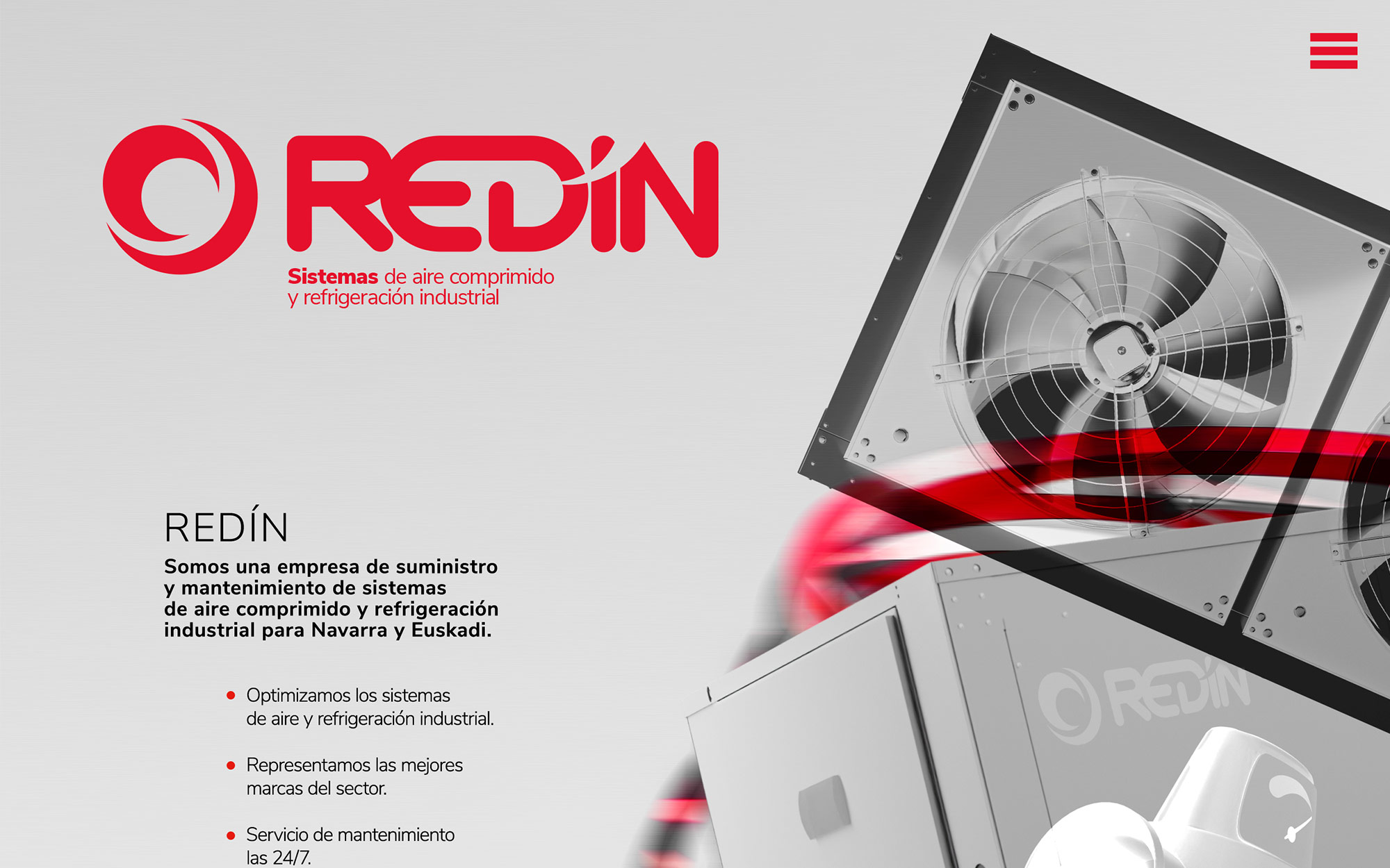 Marca y web para Redín