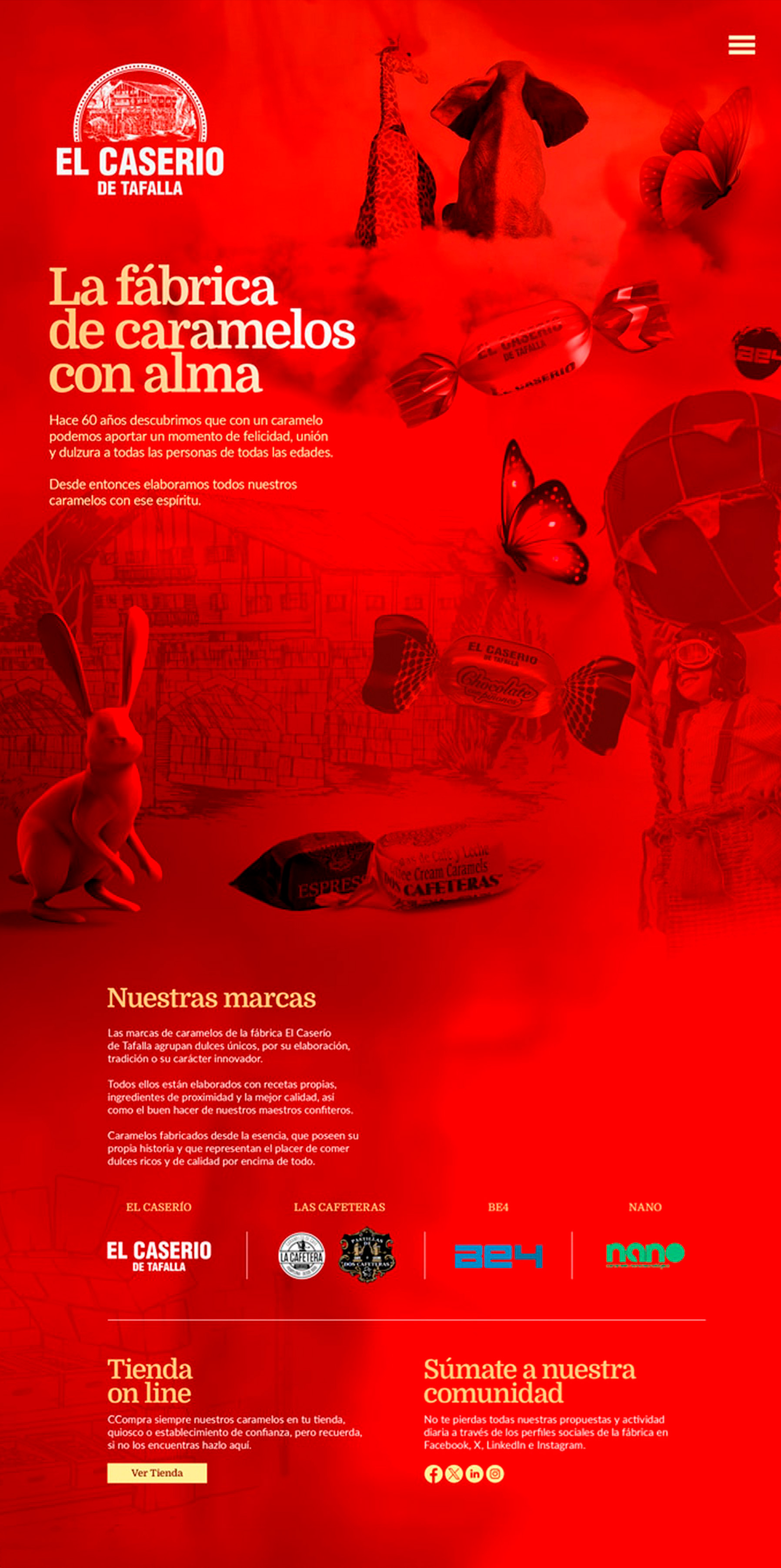 Web para El Caserío de Tafalla