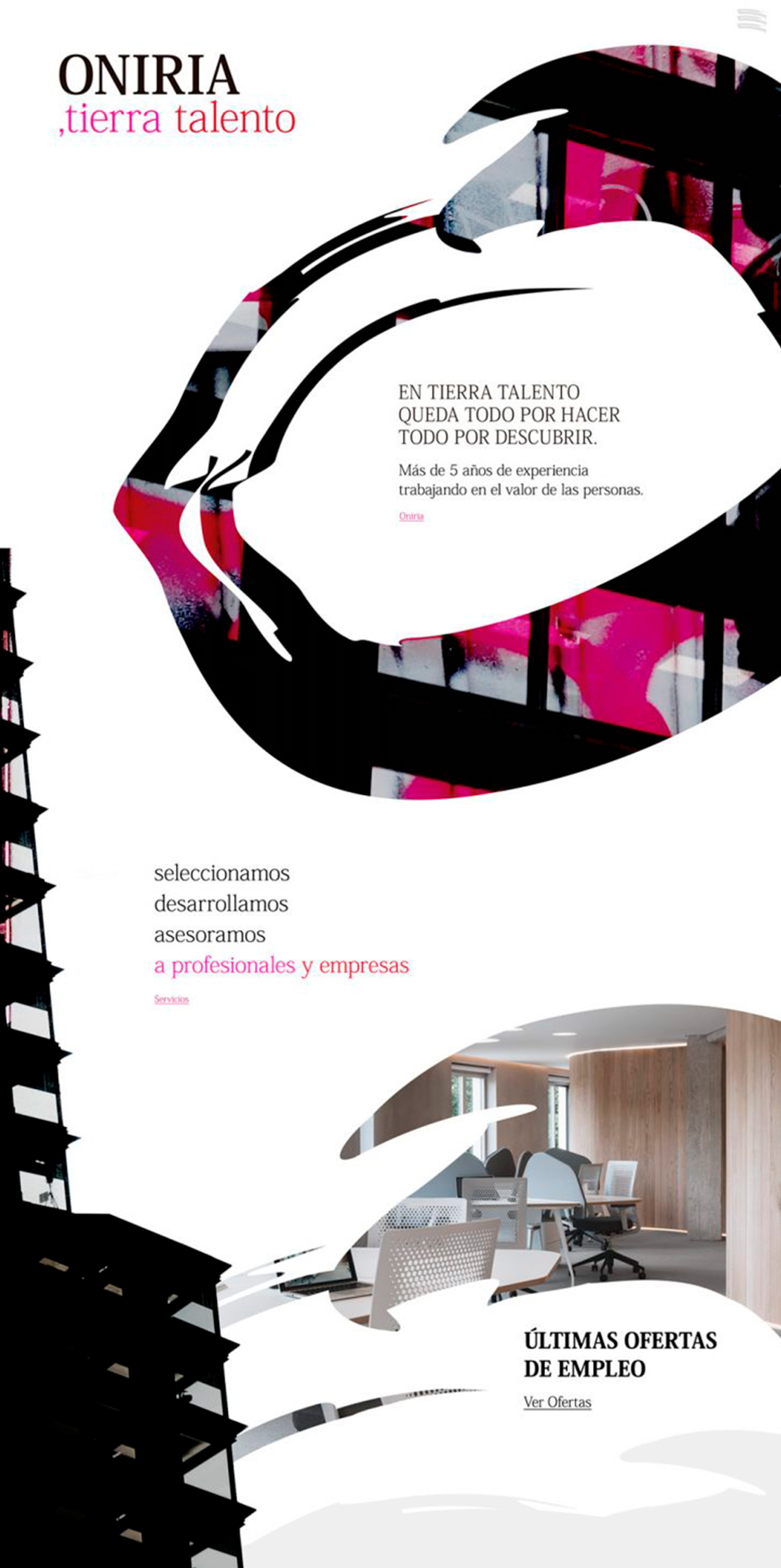 Rediseño de marca y web para Oniria Consulting
