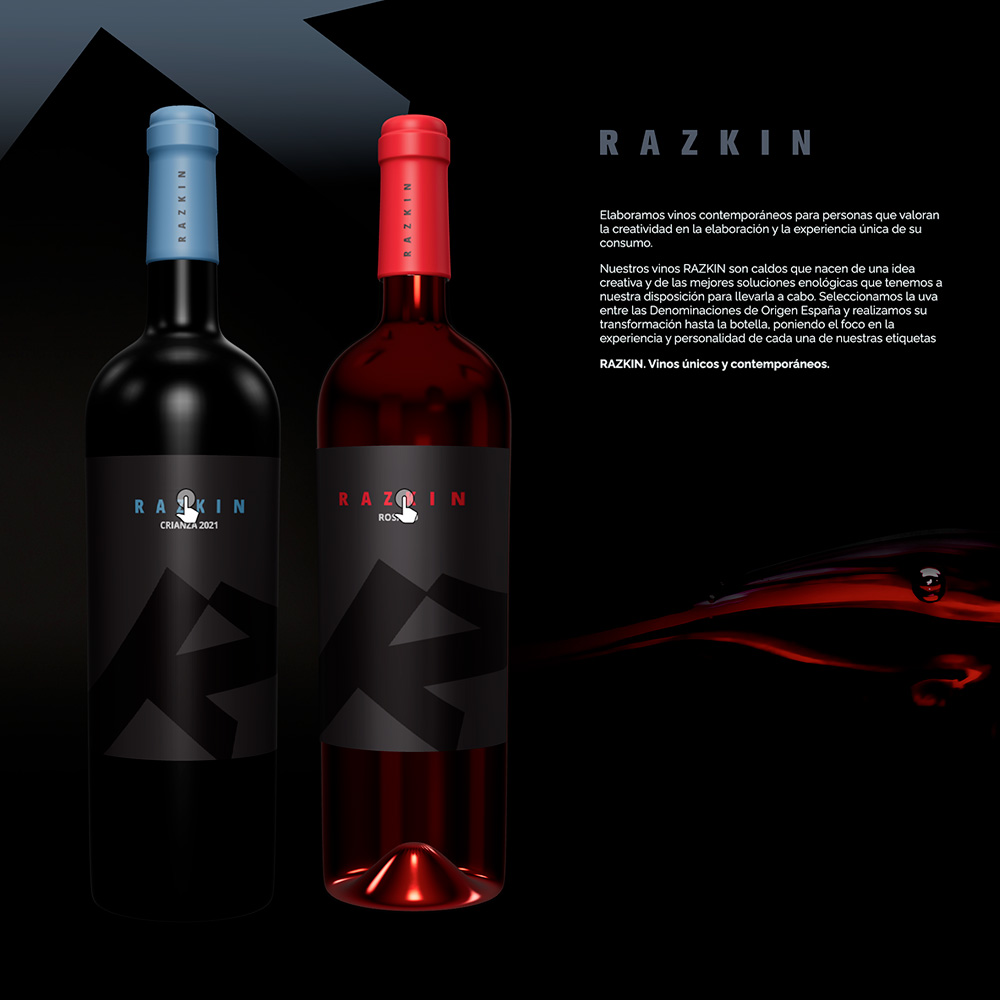 Web Vinos Razkin
